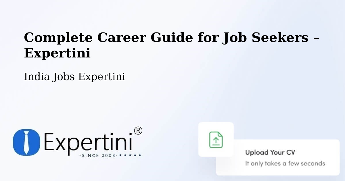 Career Guide for Job Seekers – Mandvi - Mandvi, India Jobs Expertini