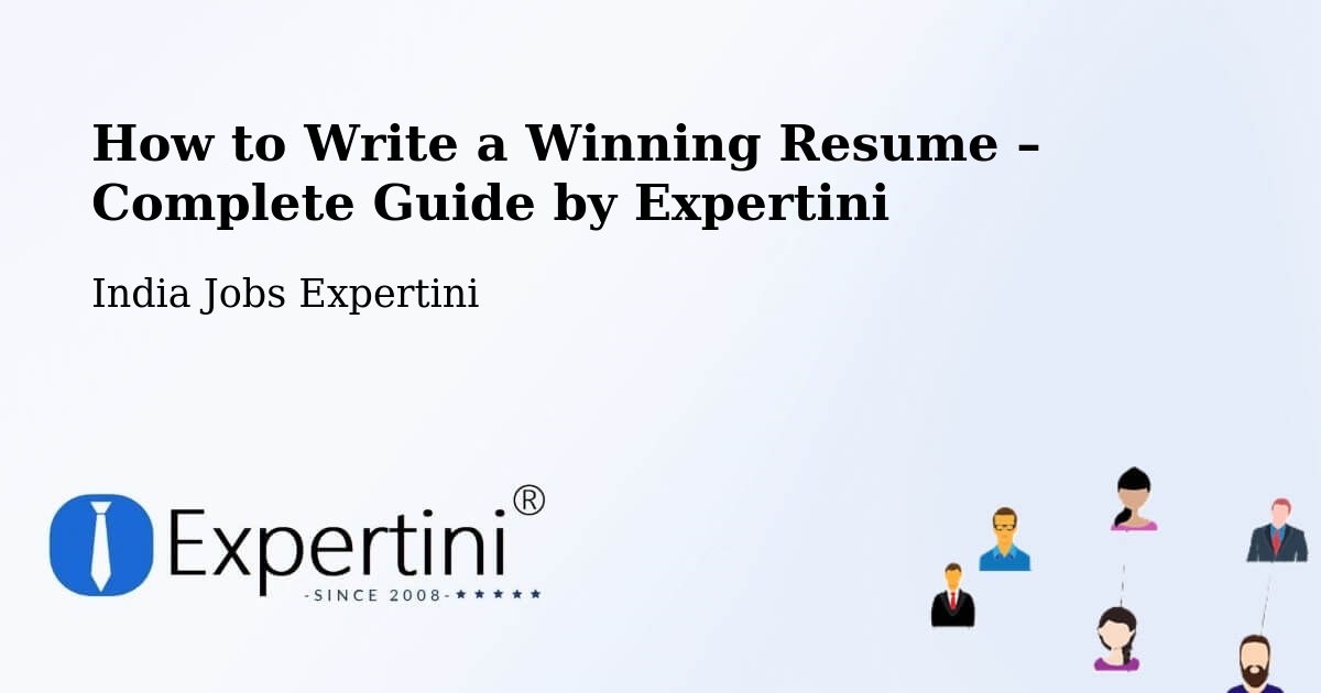 Resume Writing Guide for Job Seekers – Mandvi - Mandvi, India Jobs Expertini